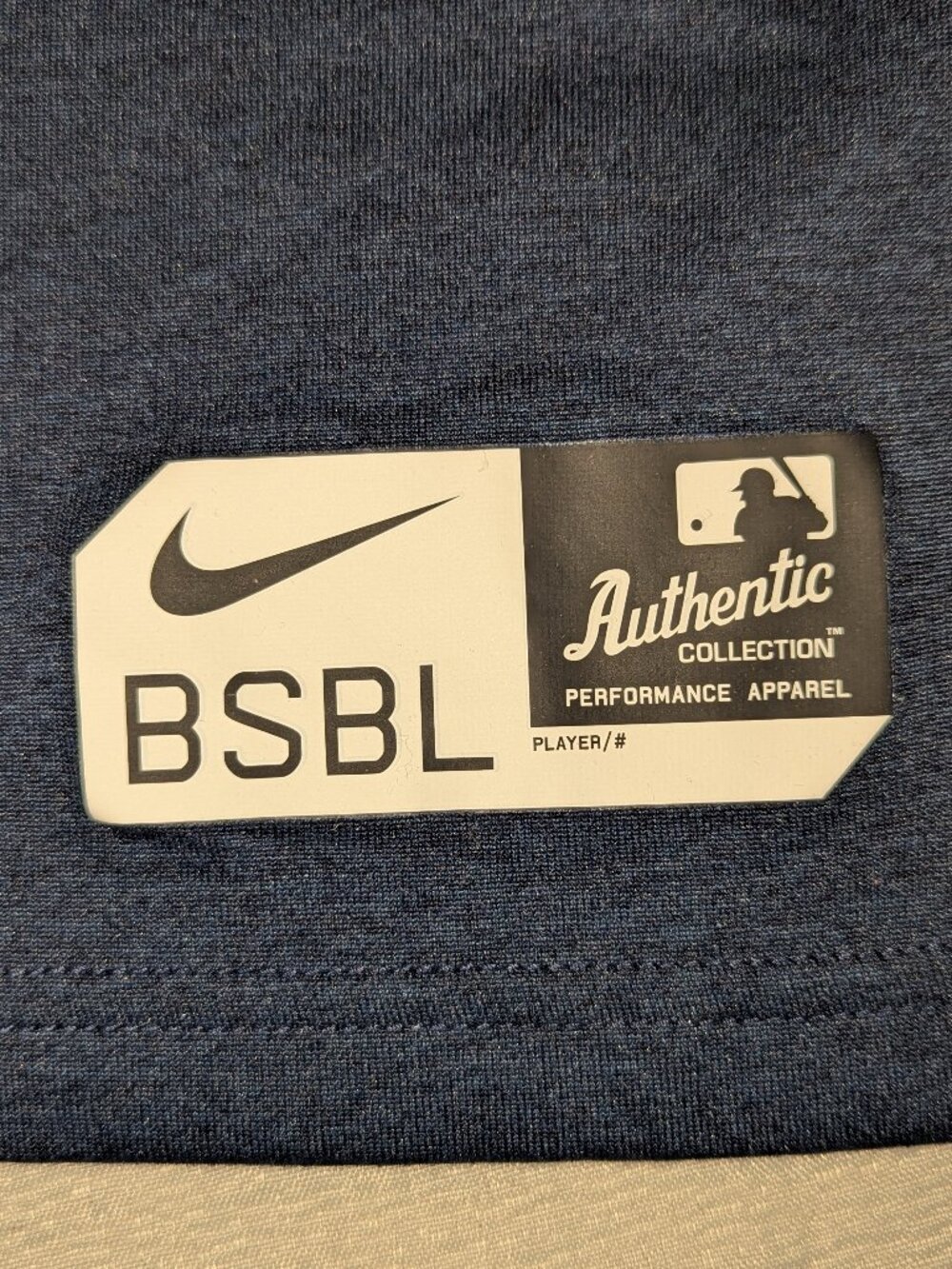 Nike Dri-Fit MLB Authentic Milwaukee Brewers LS Performance Top - Picture 5 of 7